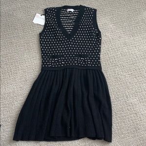 Red valentino wool skirt